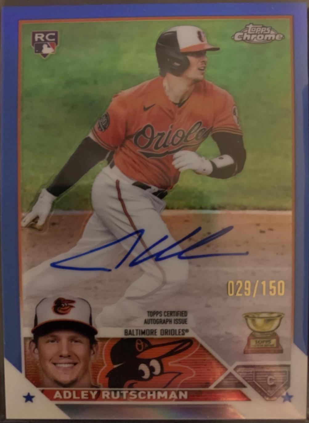 Adley Rutschman [Blue] #RA-AR Prices | 2023 Topps Chrome Rookie