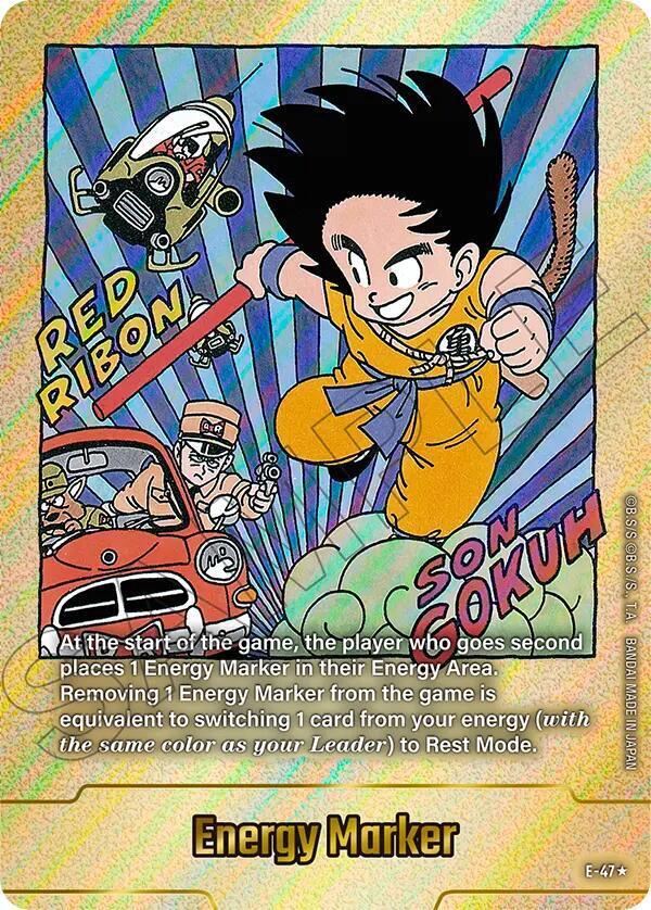 ドラゴンボール MANGA BOOSTER 02 エナジーマーカー E-73