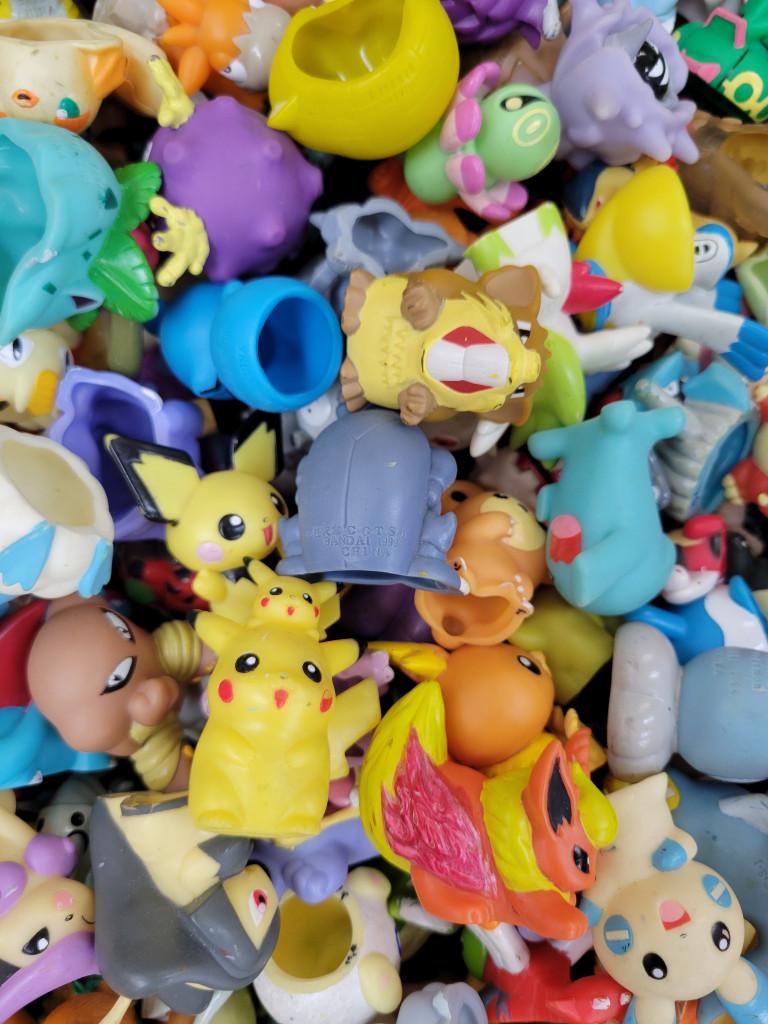 ポケモンキッズ 指人形 フィギュア ソフビ ゆび人形 まとめ売り 73体