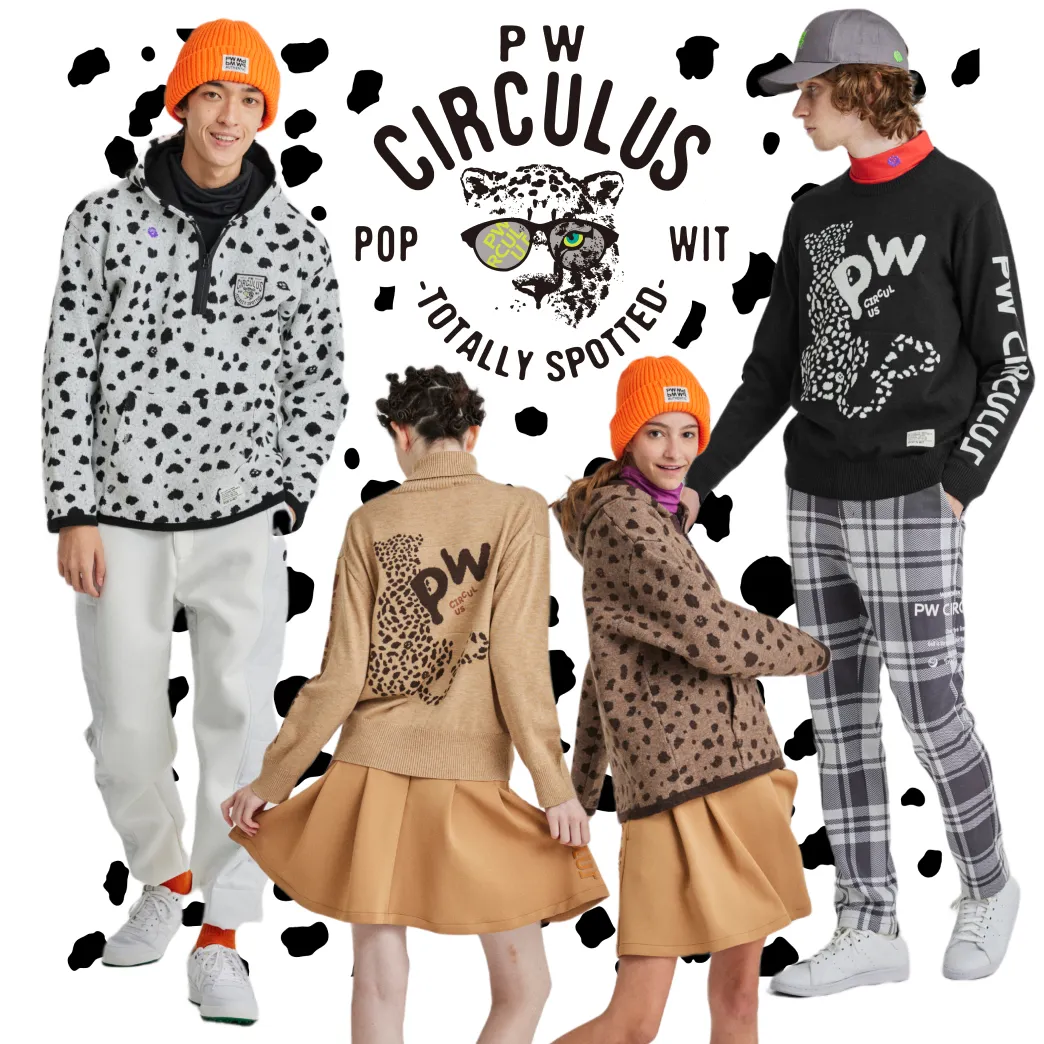 ゴルフ セットアップ PWCIRCULUS ワッフル素材 トップイズム TopIsm