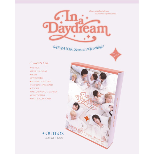 &TEAM 2026 SEASON'S GREETINGS 'In a Daydream'【グッズ】 | &TEAM