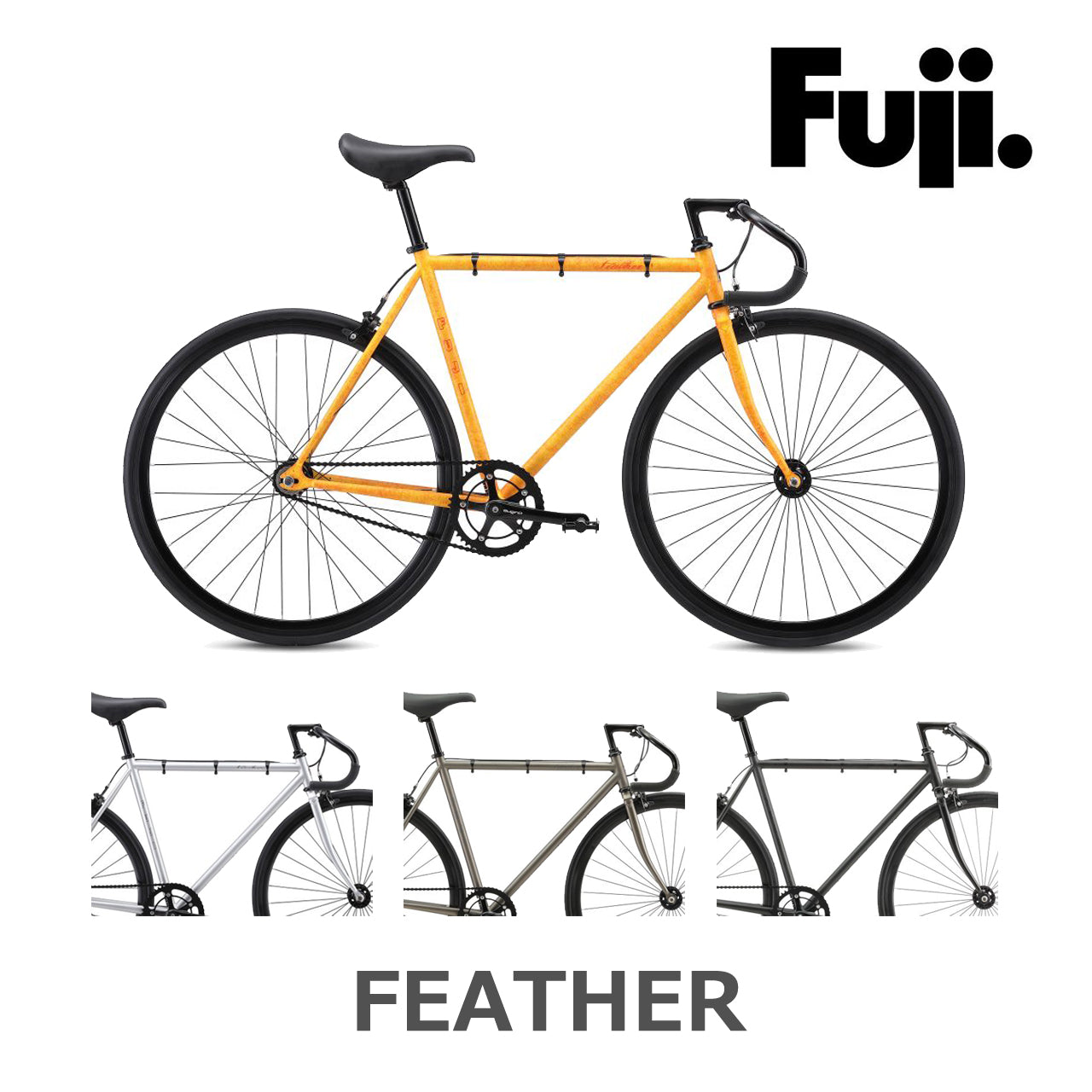 FUJI / 【2025年モデル】FEATHER – 京都の自転車屋 CYCLE SHOP eirin