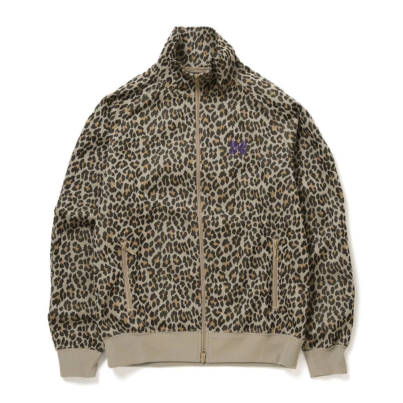 Needles / ニードルズ | Track Jacket - Poly Jacquard - Leopard