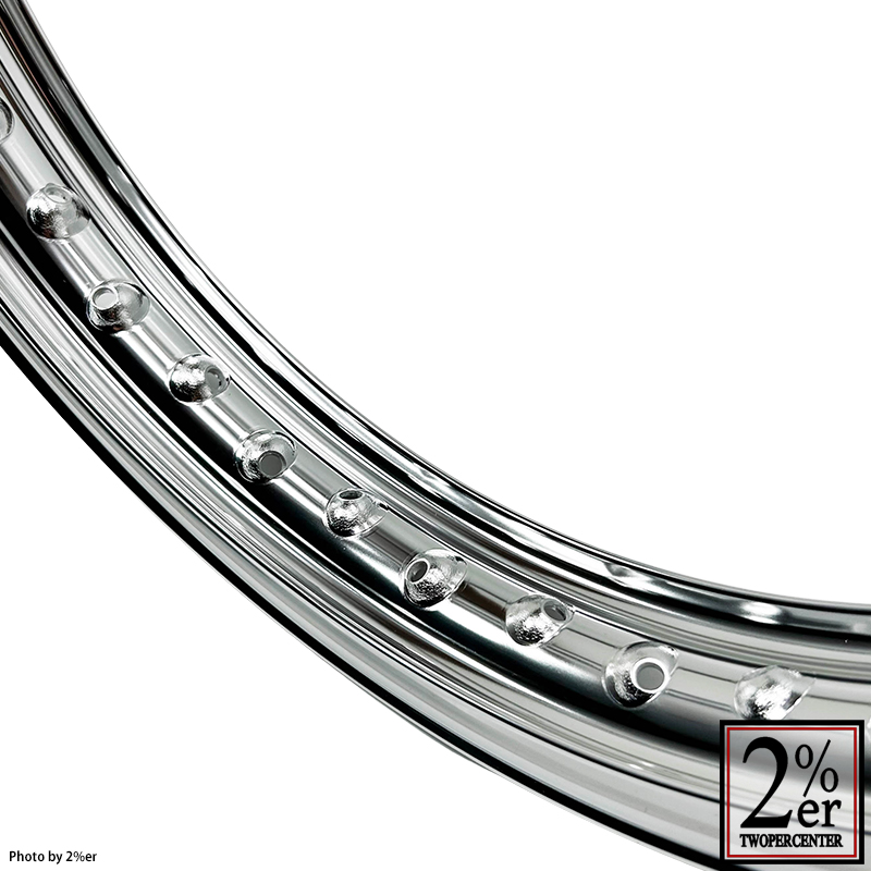 EXCEL H型アルミリム SR400/500 2.50-18 リア ワンサイズワイド / 2