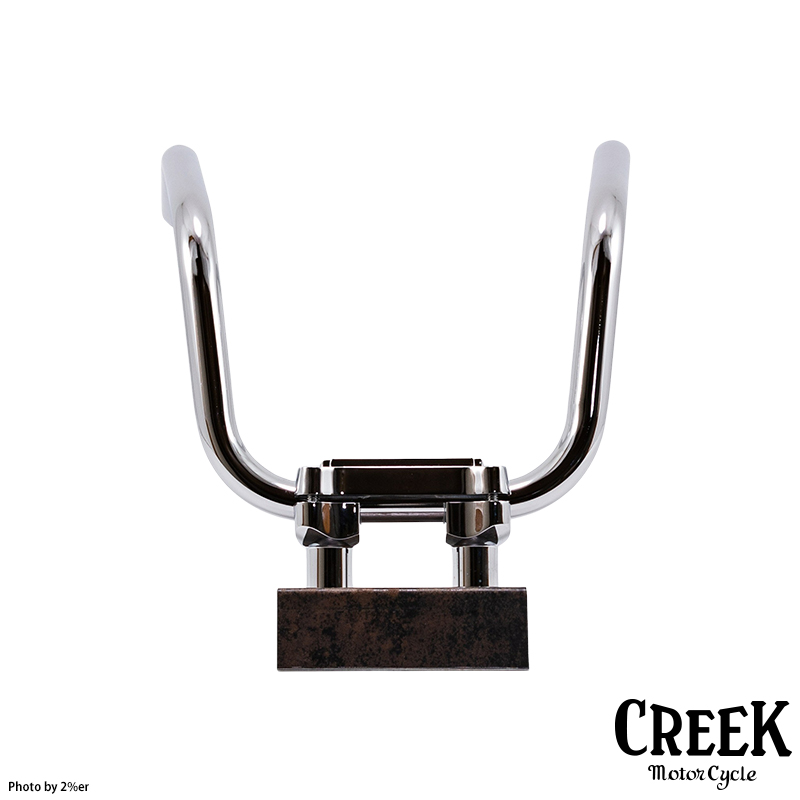 シックスベントハンドル 1インチ CREEK MOTORCYCLE製 / 2％er