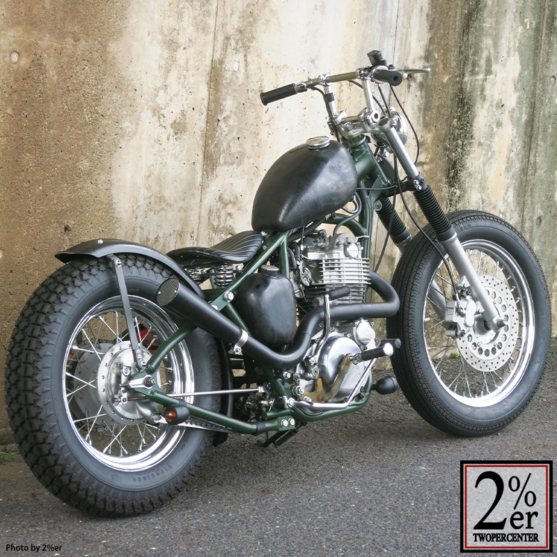 フロント19インチキット SR400 `01～ディスクブレーキ車用 / 2％er