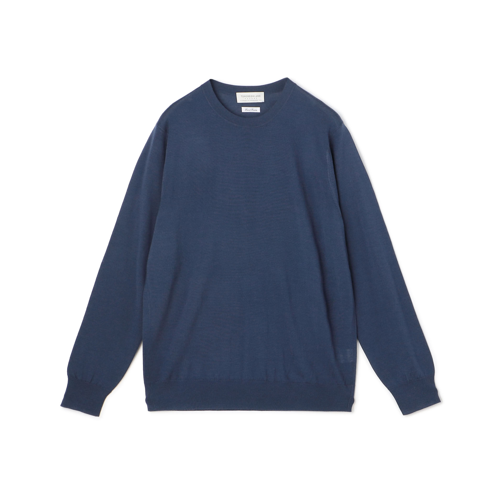 TOMORROWLAND tricot スーパーファインメリノウール クルーネックプル