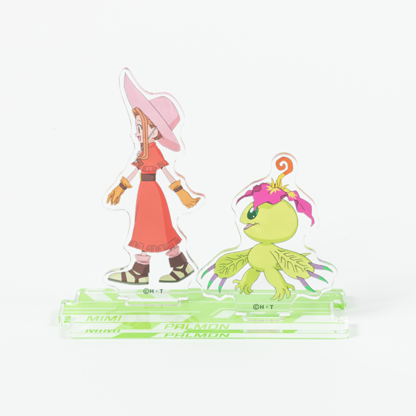 デジモンアドベンチャー】アクリルスタンド ミミ＆パルモン