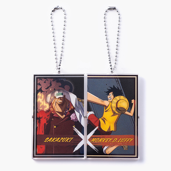 ワンピース 連載26周年記念 アクリルイニシャルキーホルダー BOX