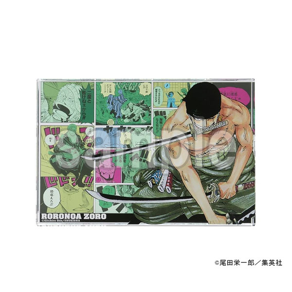 ONE PIECE】アクリルブロック“HEROES” ロロノア・ゾロ: 雑貨｜東映