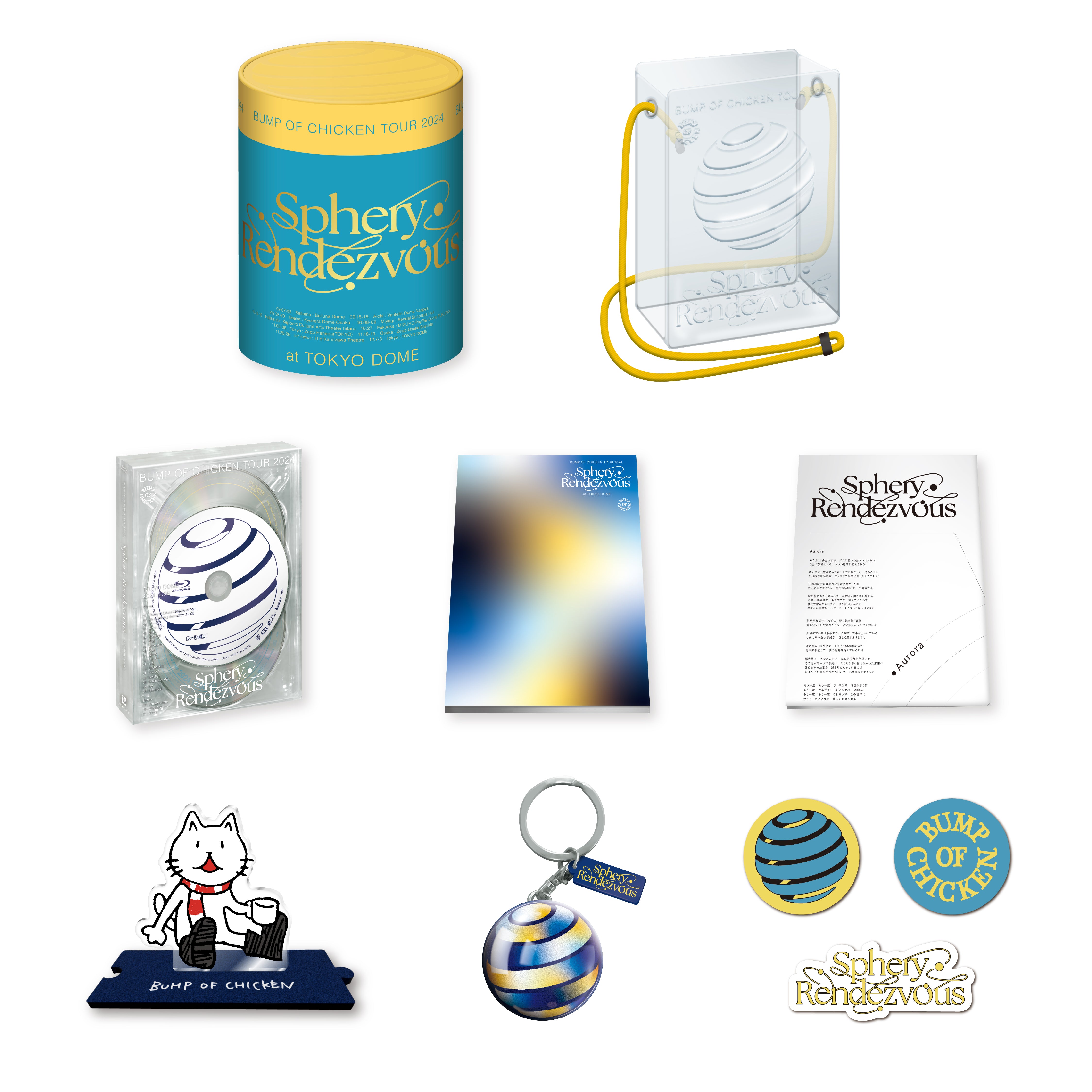 BUMP OF CHICKEN TOUR 2024 Sphery Rendezvous at TOKYO DOME［2Blu