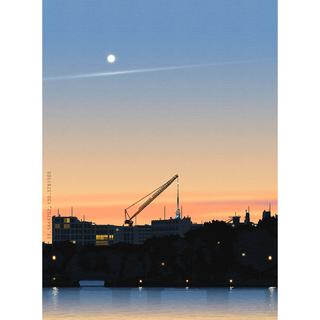ESOW「モノクロ」シルクスクリーンプリント (額装付／Edition付