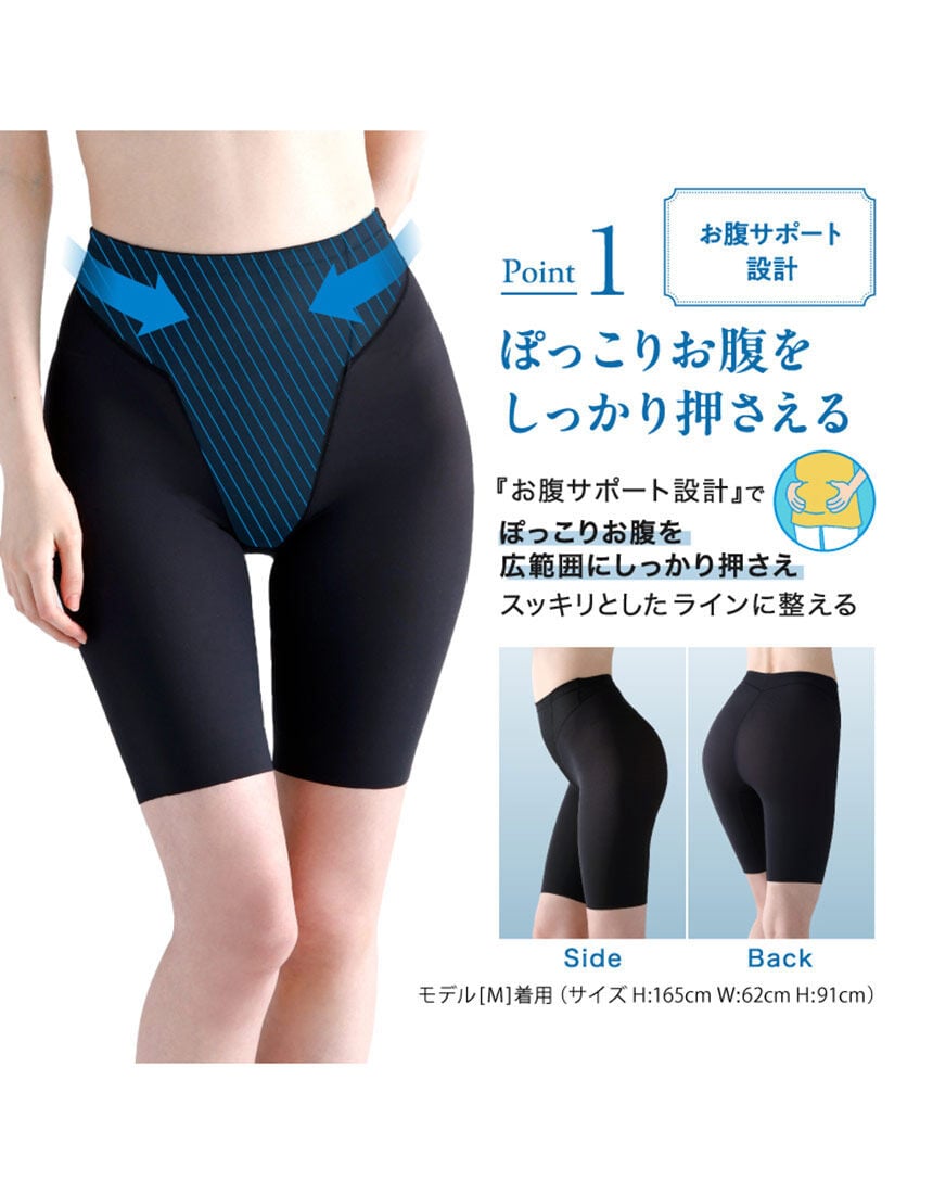ルシアン 小腹押さえパンツ ガードル（ロング丈） GLC041｜ワコール