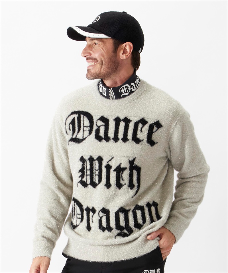 大きいサイズ ダンスウィズドラゴン ハーフジップ プルオーバー