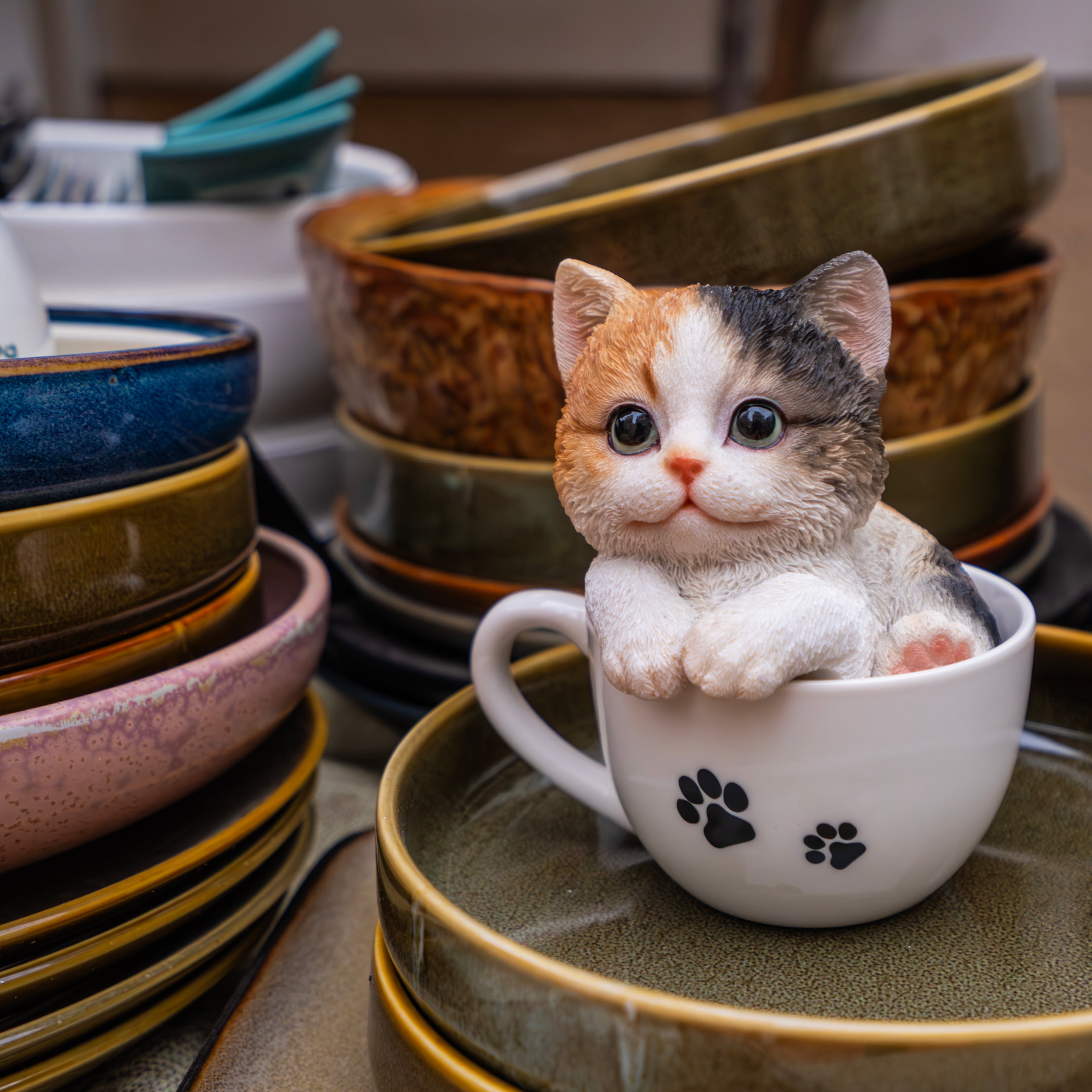 三毛猫ティーカップ（小）｜WooBia公式オンラインショップ – WooBia