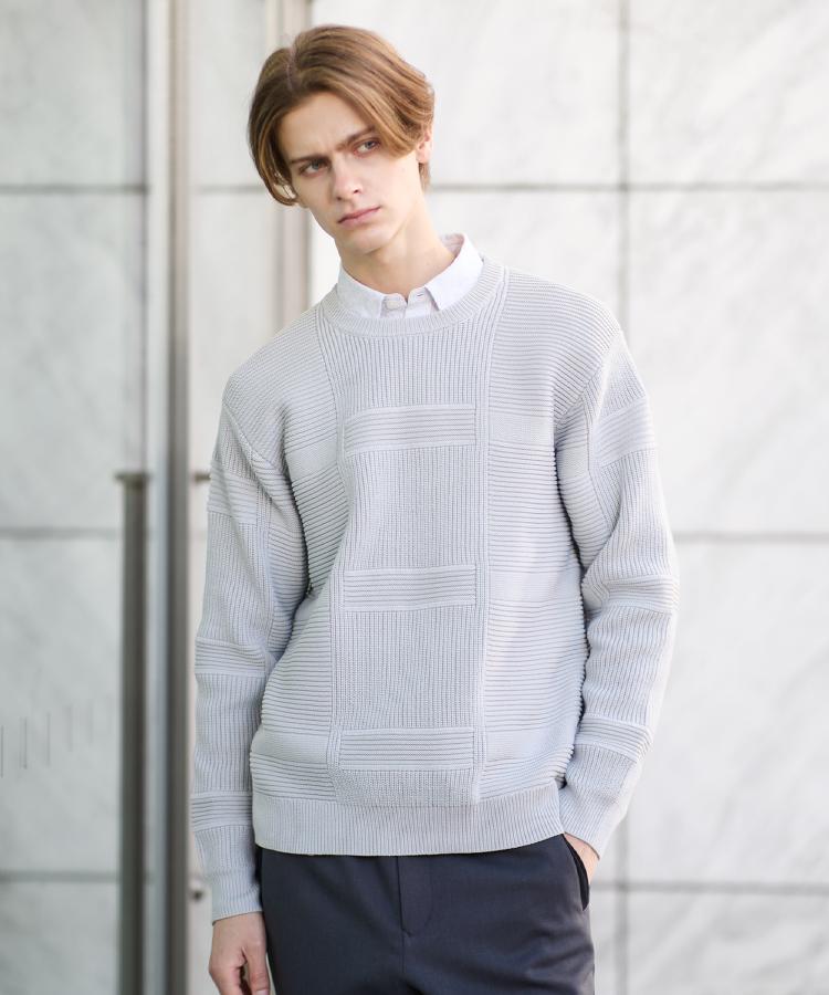セーター 【極美品】TAKEO KIKUCHI ニット セーター メンズ XL