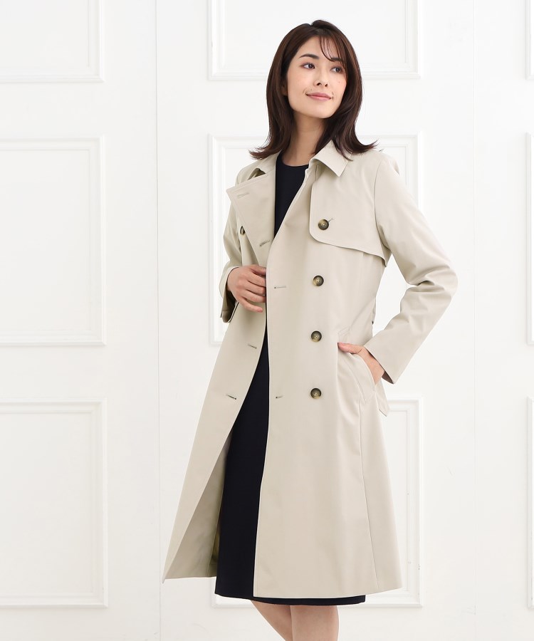 フォーマル/お仕事にもおすすめ／ライナー取り外し可】中綿ライナー付