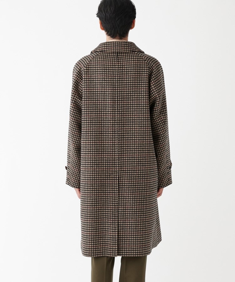 FAKE LONDON モッズコート ウール✖︎カシミア レザー肘パッチ FAKE