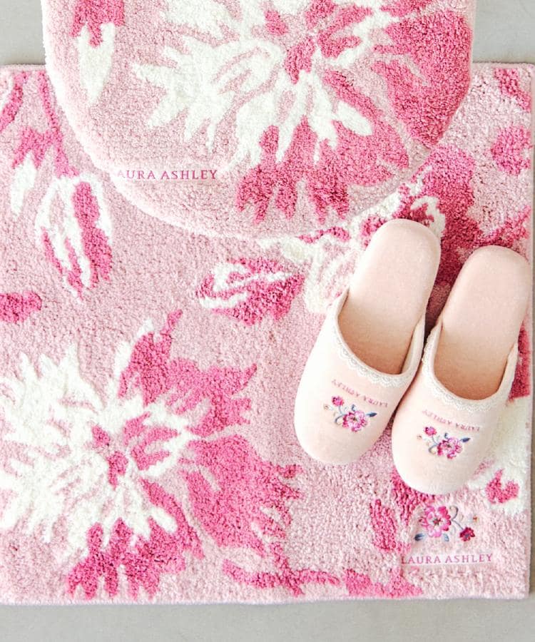 ローザリンド トイレマット（トイレタリー） | LAURA ASHLEY HOME