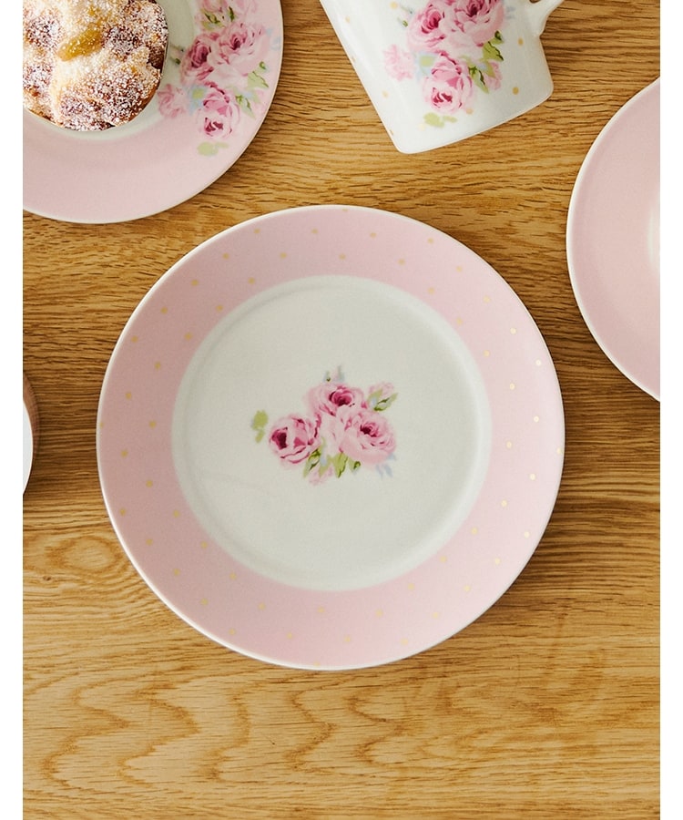 クチュール ローズ柄 19cm プレート（食器） | LAURA ASHLEY HOME