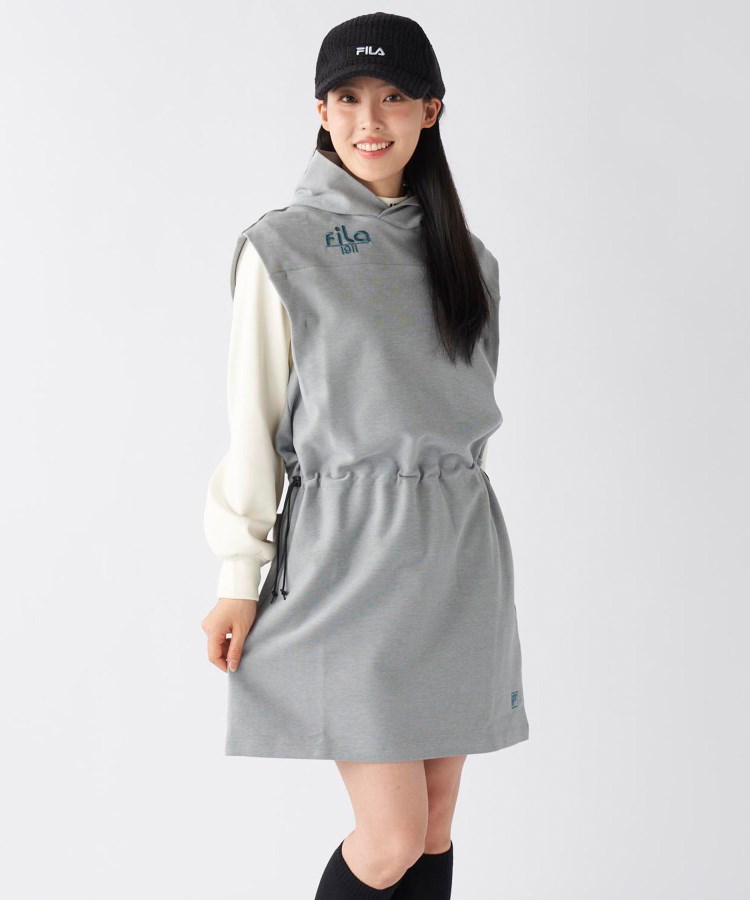 FILA GOLF（フィラ ゴルフ）パーカーベストワンピース（ミニワンピース