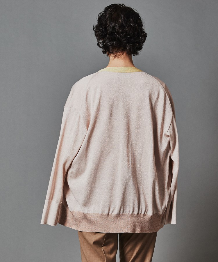 ラメ入りシルク混カーディガン（カーディガン/ボレロ） | AUBRIOT