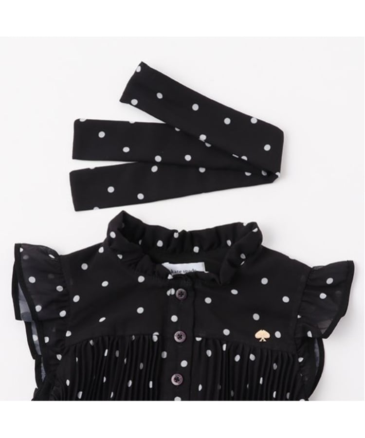 トドラー ドットプリーツワンピース（その他） | kate spade NEW YORK