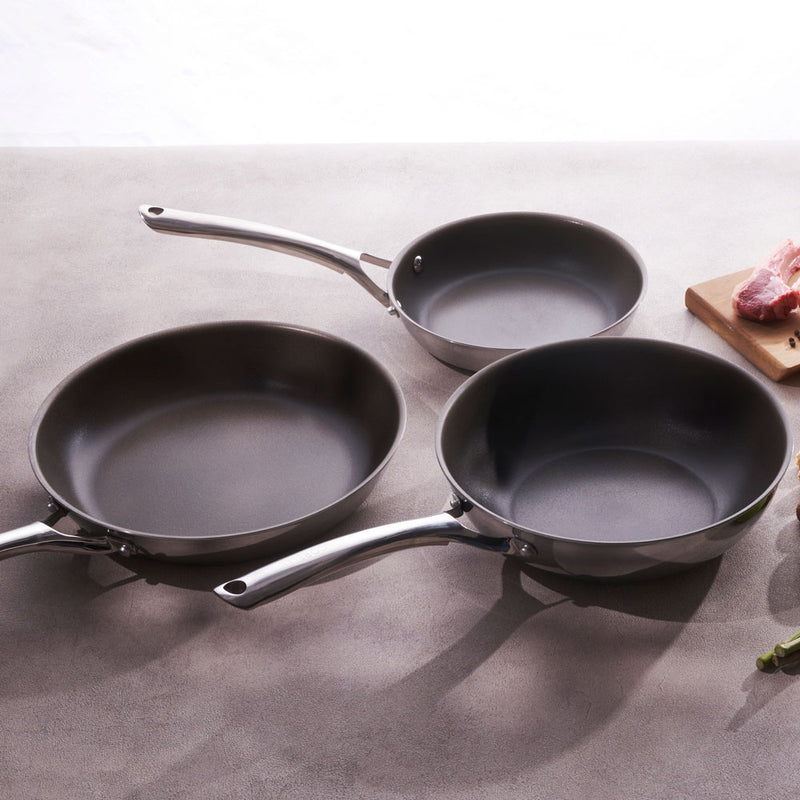 CORELLE(コレール) DuraNano ウォックパン24cm CSWP24SVWL |キッチン