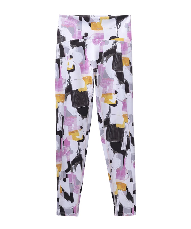 SUKALA】ミックスプリントレギンス(XS・S・M・Lサイズ ブルーミックス