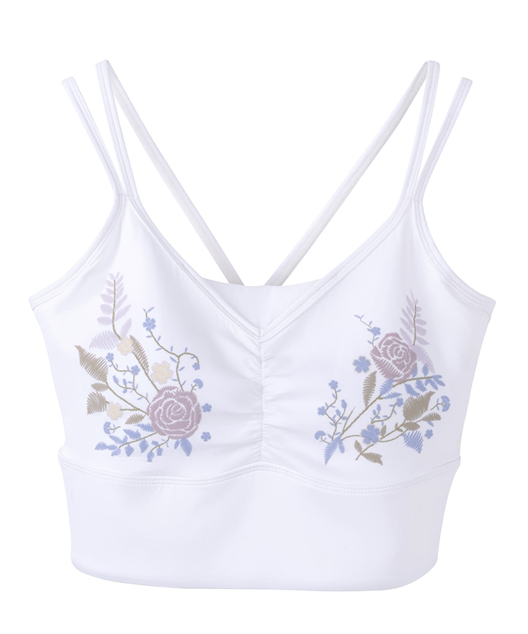 SUKALA】フラワーブーケブラトップ オフホワイト SUKALA】フラワー