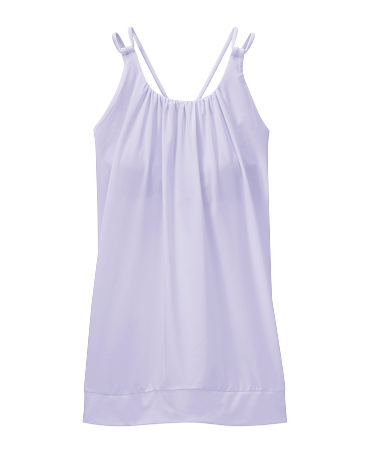 SUKALA フロントギャザークロスキャミソール LL SUKALA】フロント