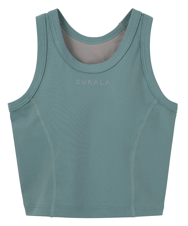 SUKALA】モーションバランスショートタンクトップ(S・M・L・LLサイズ