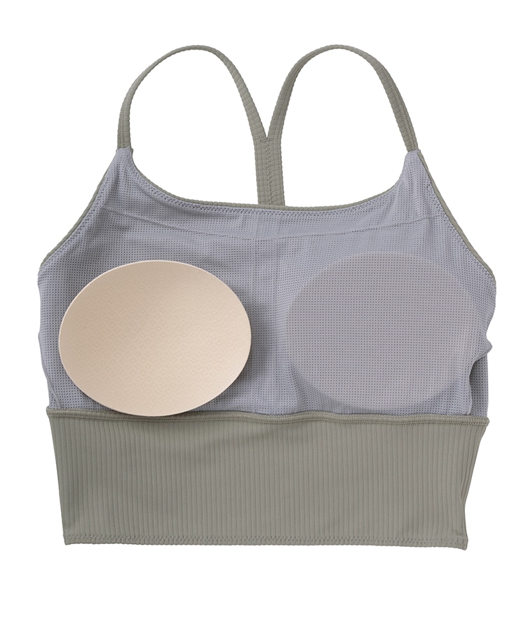 SUKALA】バックツイストセパレートタンクトップ(S・Lサイズ ペール