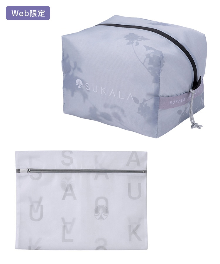 SUKALA】ヨガポーチ(フラワーグレー): ヨガグッズLAVA公式オンライン