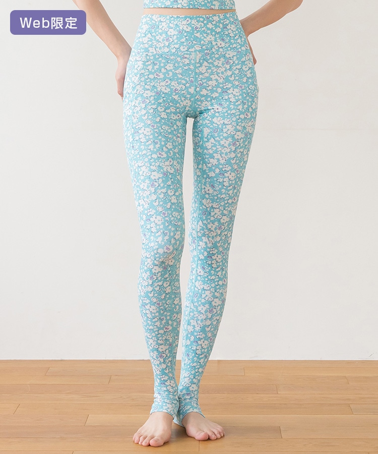 SUKALA】トレンカレギンス(XS・S・M・L・LLサイズ コバルトグリーン