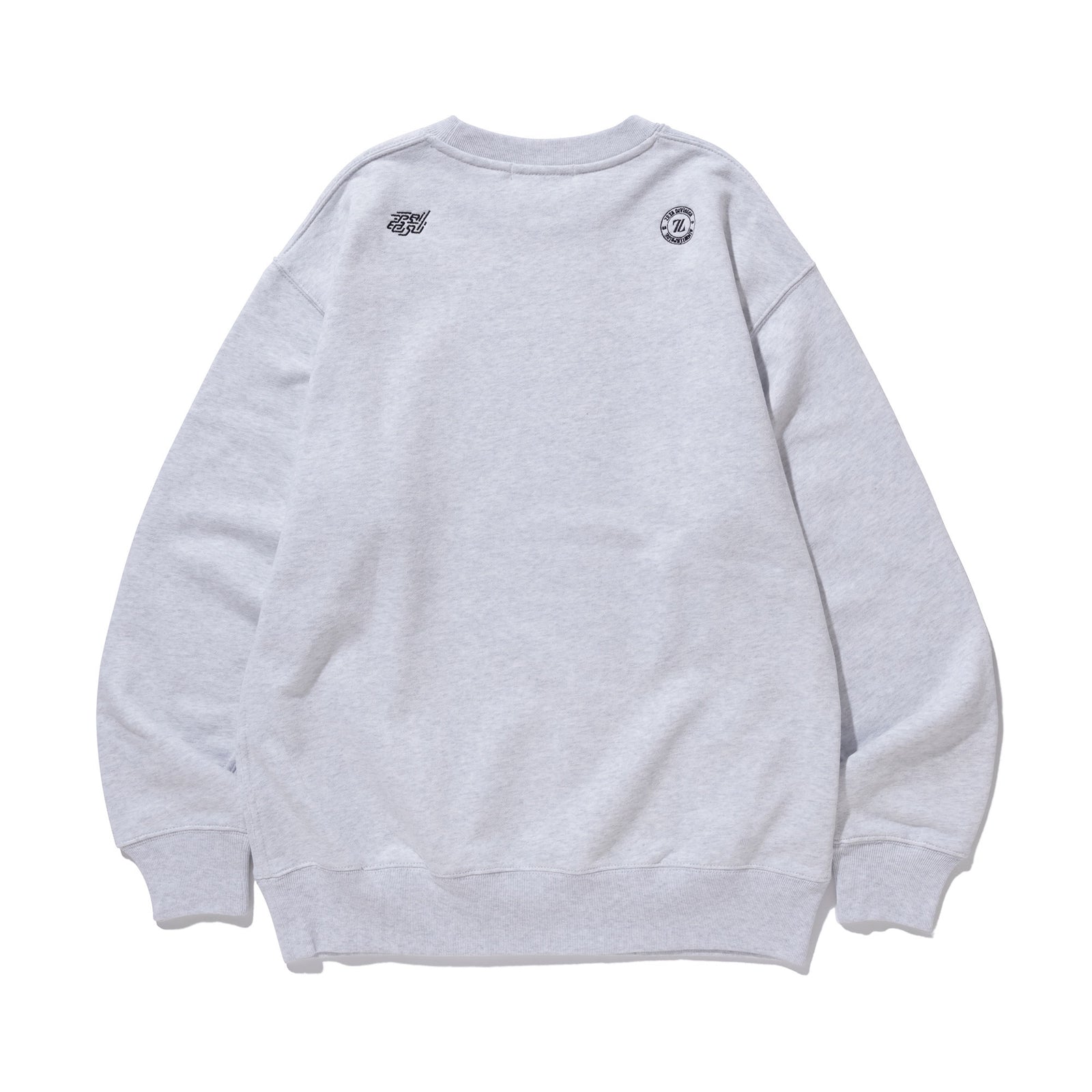 k4sen ANIME ILLUST. CREW NECK / HEATHER GRAY | ZETA DIVISION STORE