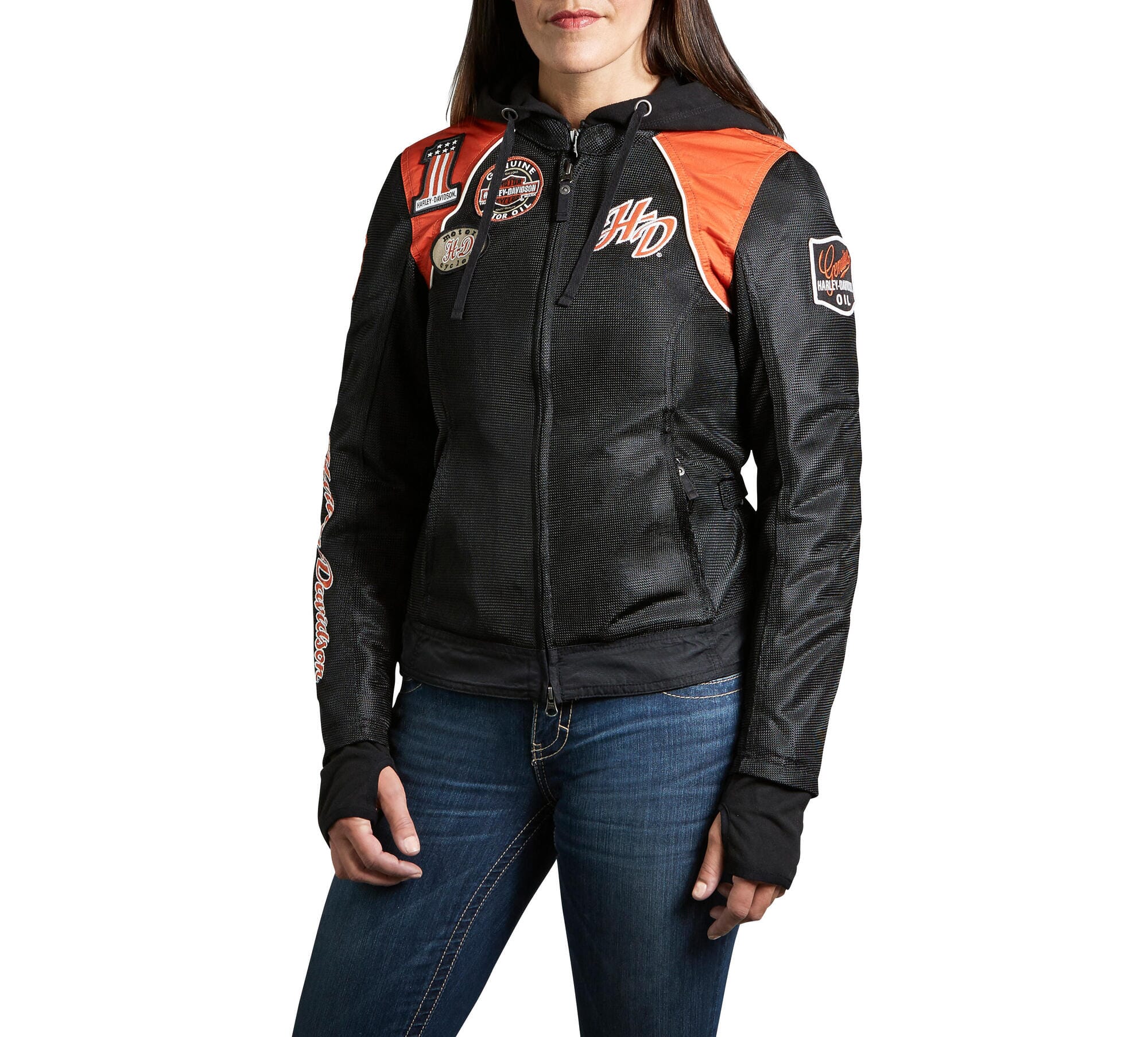 Harley-Davidson Women's Mesh Riding Jacket Cora 3-in-1 - 98557-14VW