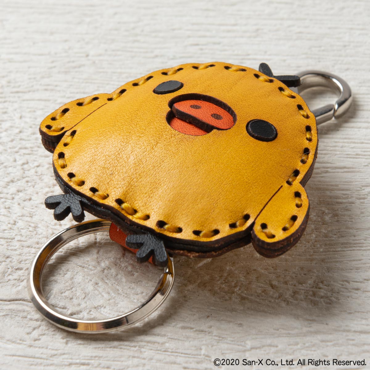 OJAGA DESIGN リラックマ [キイロイトリ] キーホルダー* – ヒキダシストア