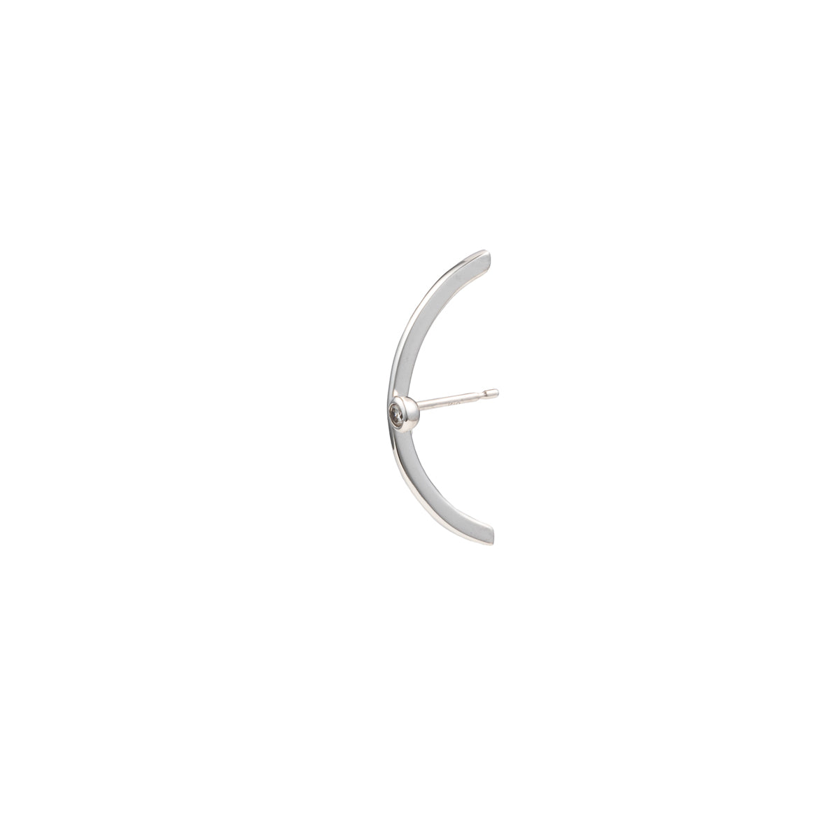 BOW ダイヤモンド ピアス