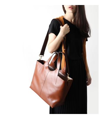 ツーピースレザートートバッグ L｜池田屋ネットストア