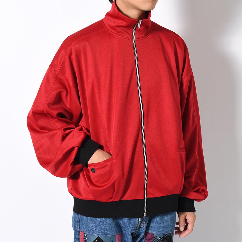 OLD MAN TRACK JACKET -RED- | IN ONLINE STORE