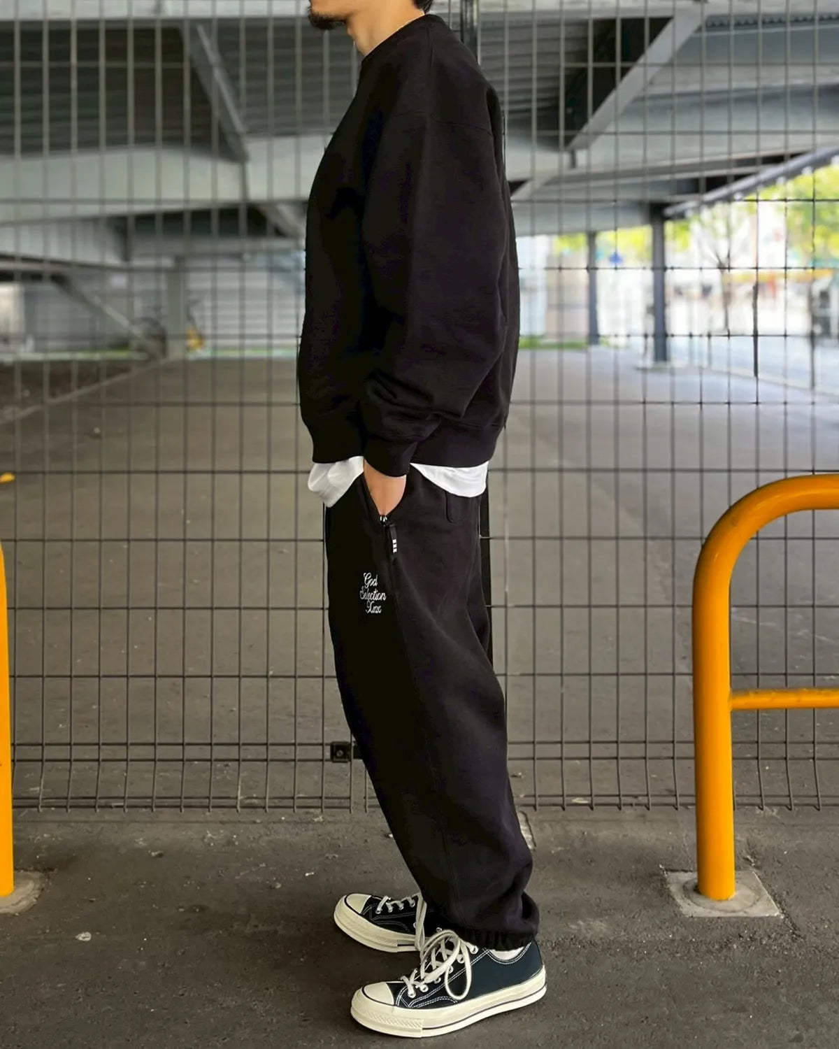 GOD SELECTION XXX(ゴッドセレクショントリプルエックス) / CREW NECK