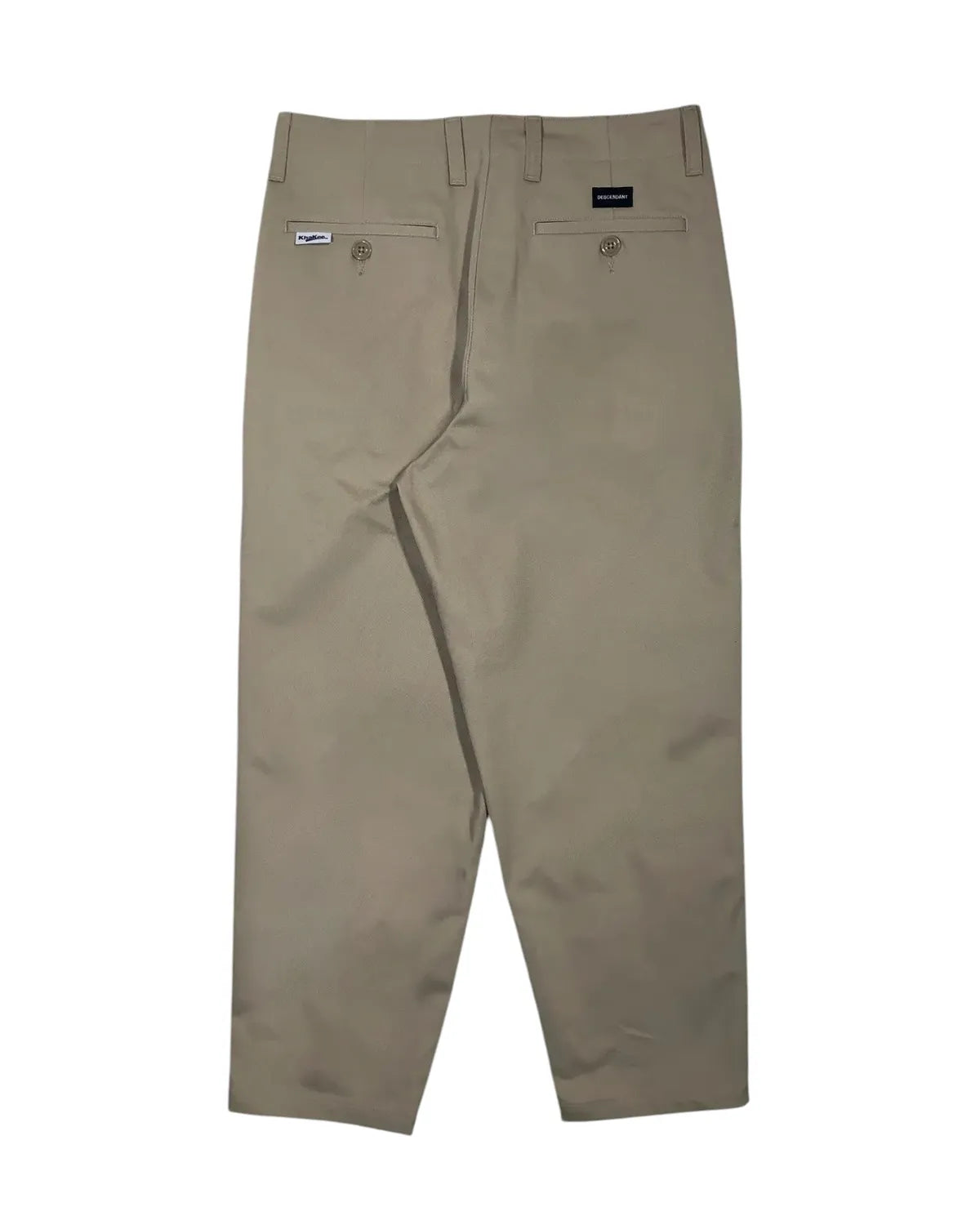 DESCENDANT (ディセンダント) / DC-6 ORGANIC COTTON TWILL TROUSERS