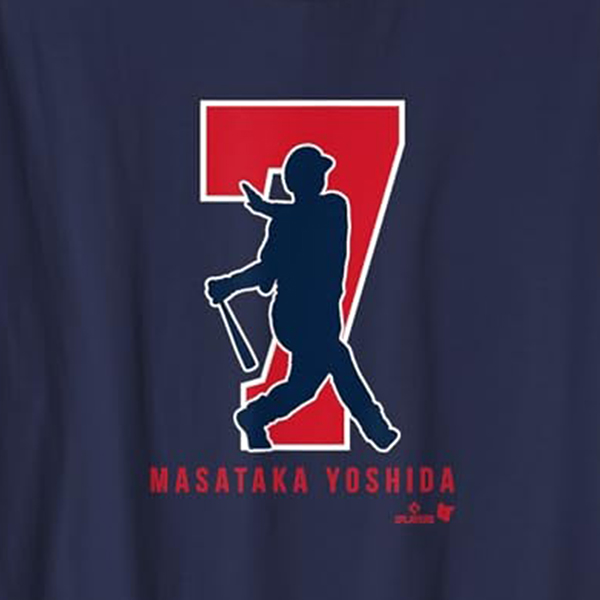 MLBPA 正規ライセンス商品 吉田正尚 MASATAKA YOSHIDA「7」 Tシャツ