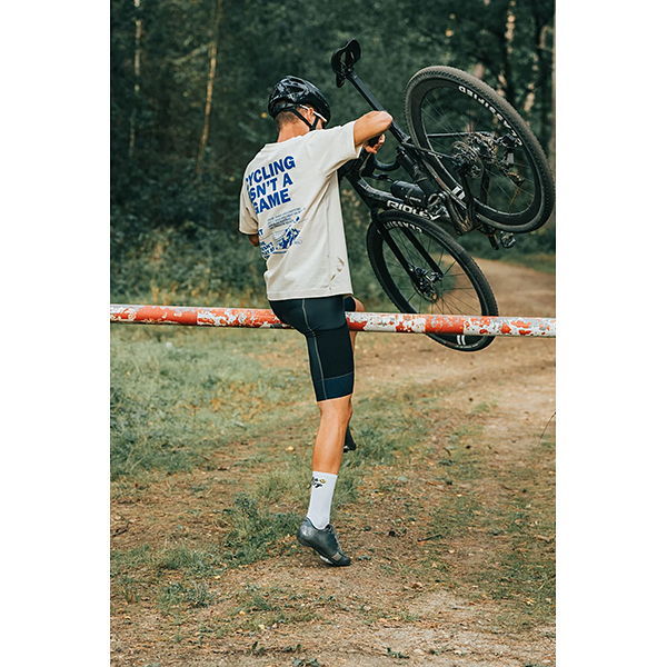 cois（ソワ）cycling isn't a game サイクリング Tシャツ ブルー(S