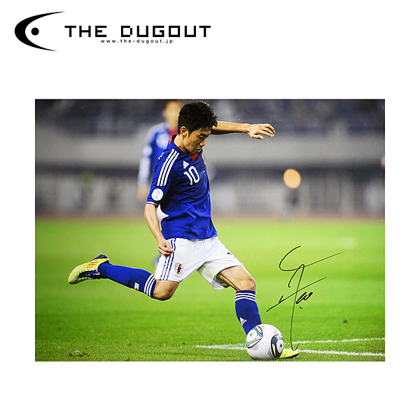 香川真司 直筆サイン入り日本代表11/12フォト TDSL20211: その他