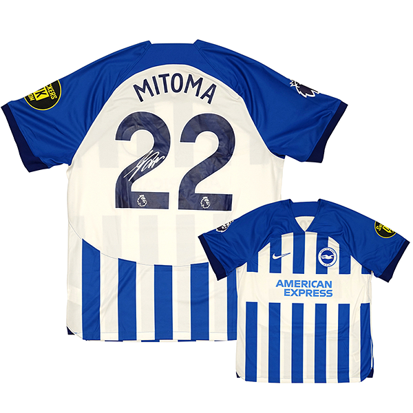 ブライトン 23/24 ホーム ユニフォーム 三笘薫 22番 正規品 Lサイズ