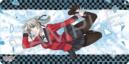 ラバープレイマットコレクション「賭ケグルイ××」 桃喰綺羅莉ver