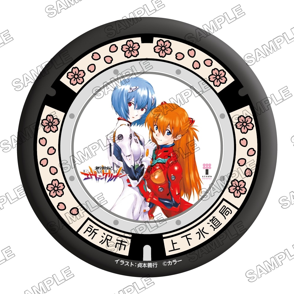 evangelion finally キンクリ堂 スクエア缶バッジ 綾波レイ evangelion