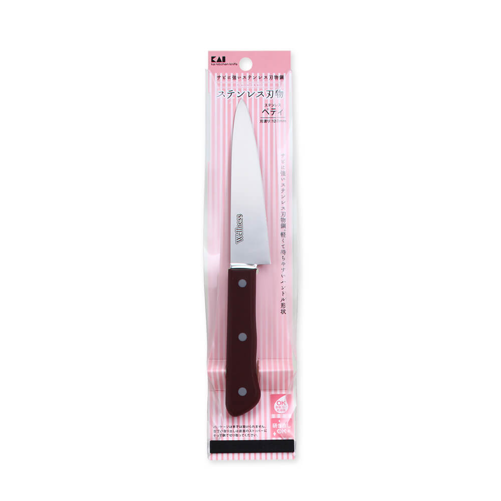 WELLNESS ペティナイフ 120mm[M便 1/1]: キッチン用品｜貝印公式